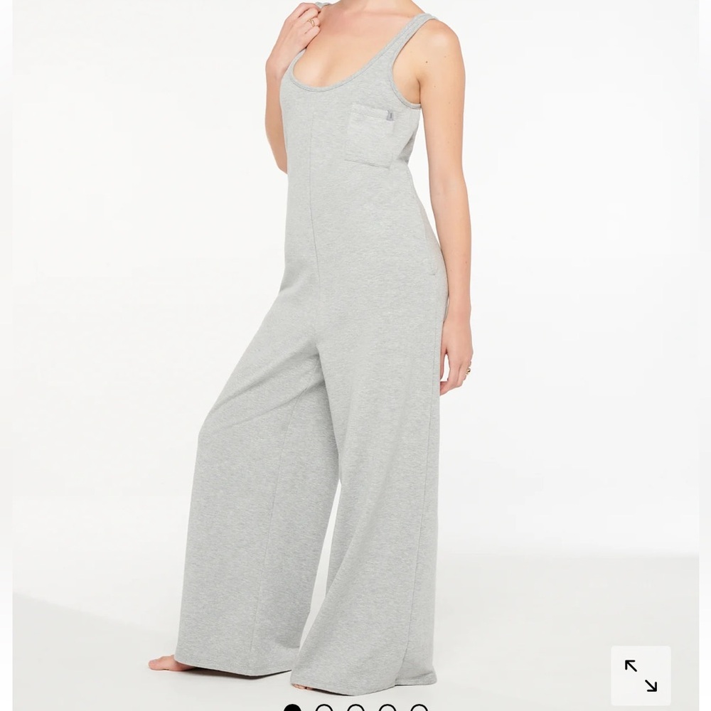 Savage X Fenty Essential Relaxed Jumpsuit - Grey
